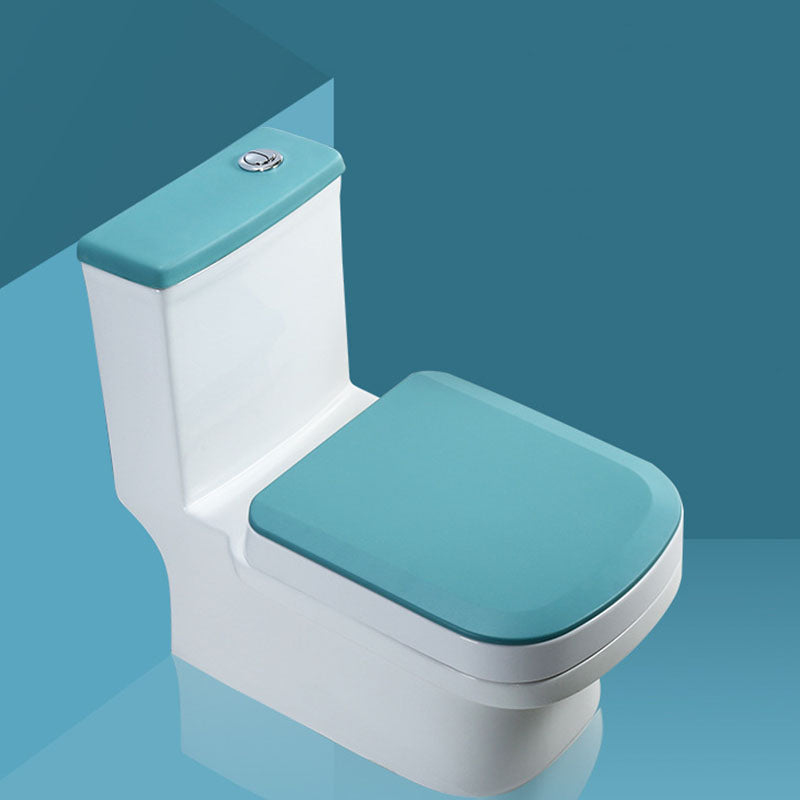 Siphon Jet Toilet Water Efficient Compact Toilet with Ceramic Glazed Surface