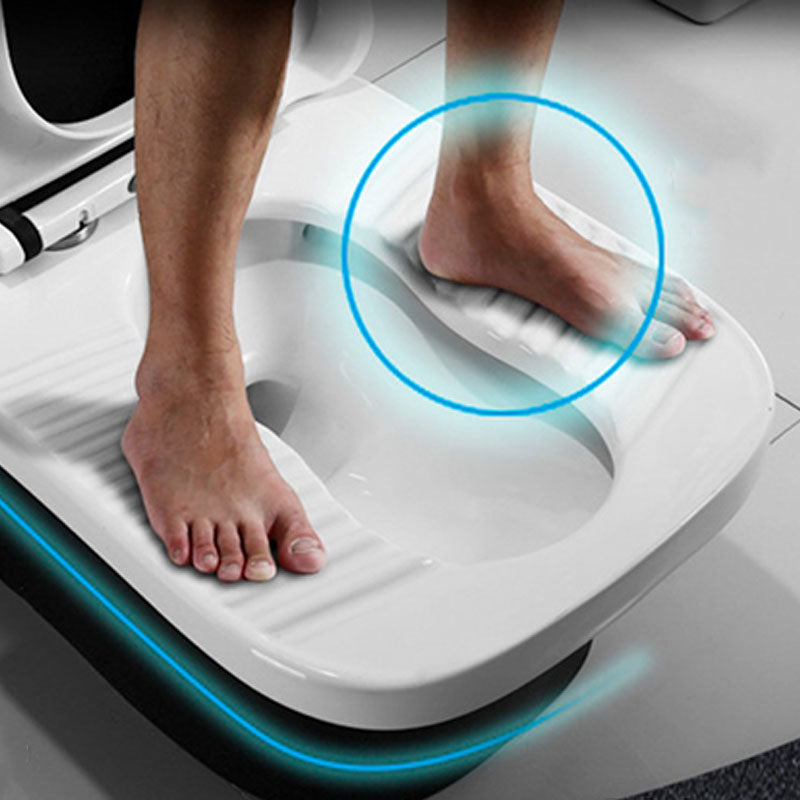 Siphon Jet Toilet Water Efficient Compact Toilet with Ceramic Glazed Surface