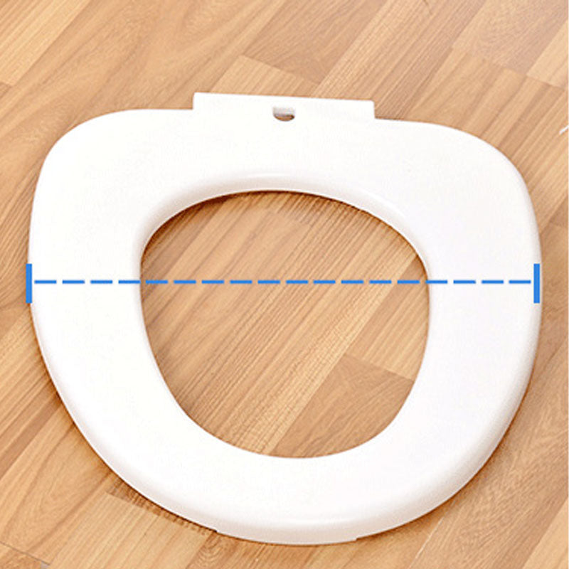 Contemporary Plastic Toilet Floor Mounted Toilet Bowl with Seat for Bathroom