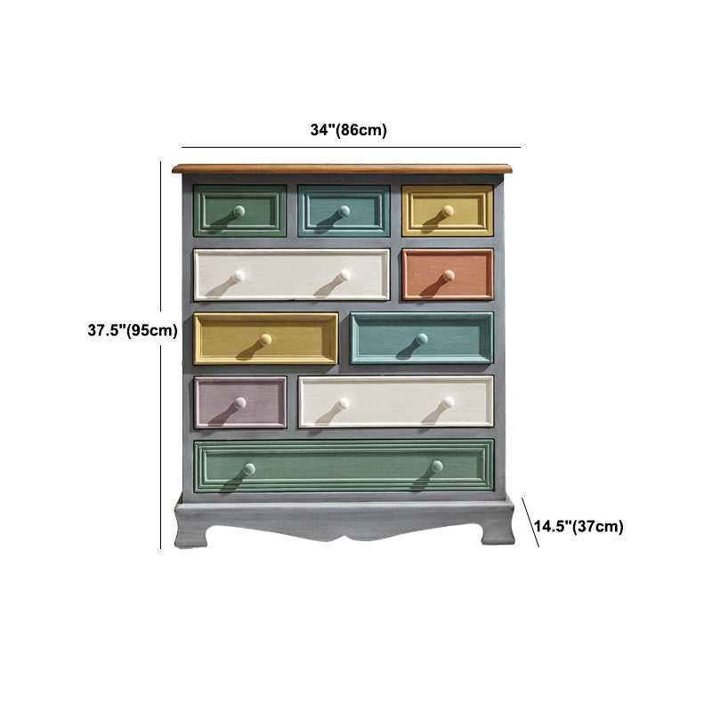 American Traditional Storage Chest Solid Wood Storage Chest Dresser