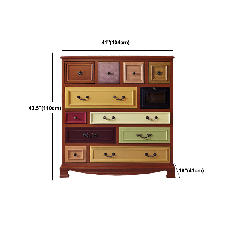 American Traditional Storage Chest Solid Wood Storage Chest Dresser