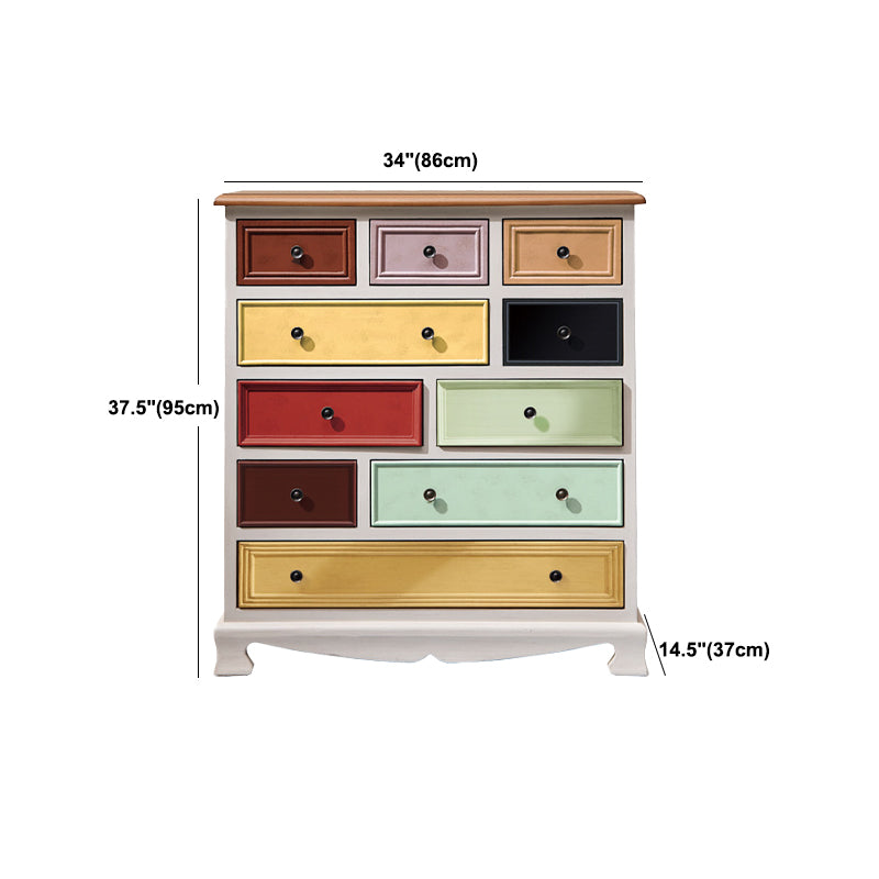 American Traditional Storage Chest Solid Wood Storage Chest Dresser