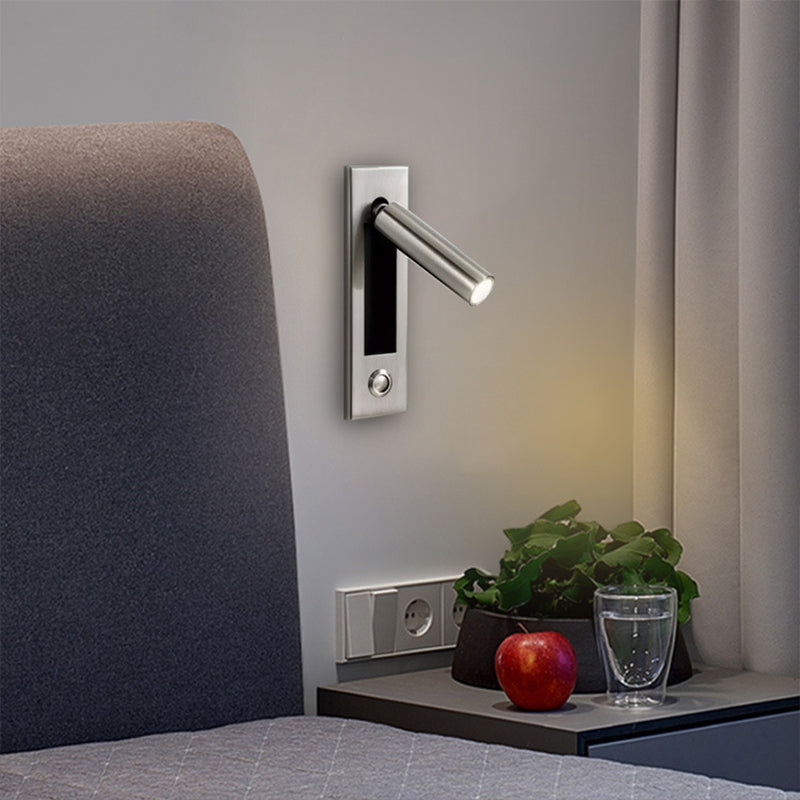 Modern Style Reading Wall Light Shape Wall Sconce Metal 1 Sconce Light for Bedroom