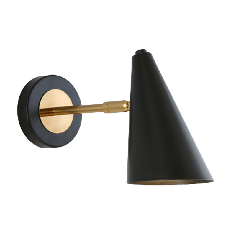 Cylinder Wall Light Sconces Modern Metal 1 Light Wall Mounted Lamp for Bedroom