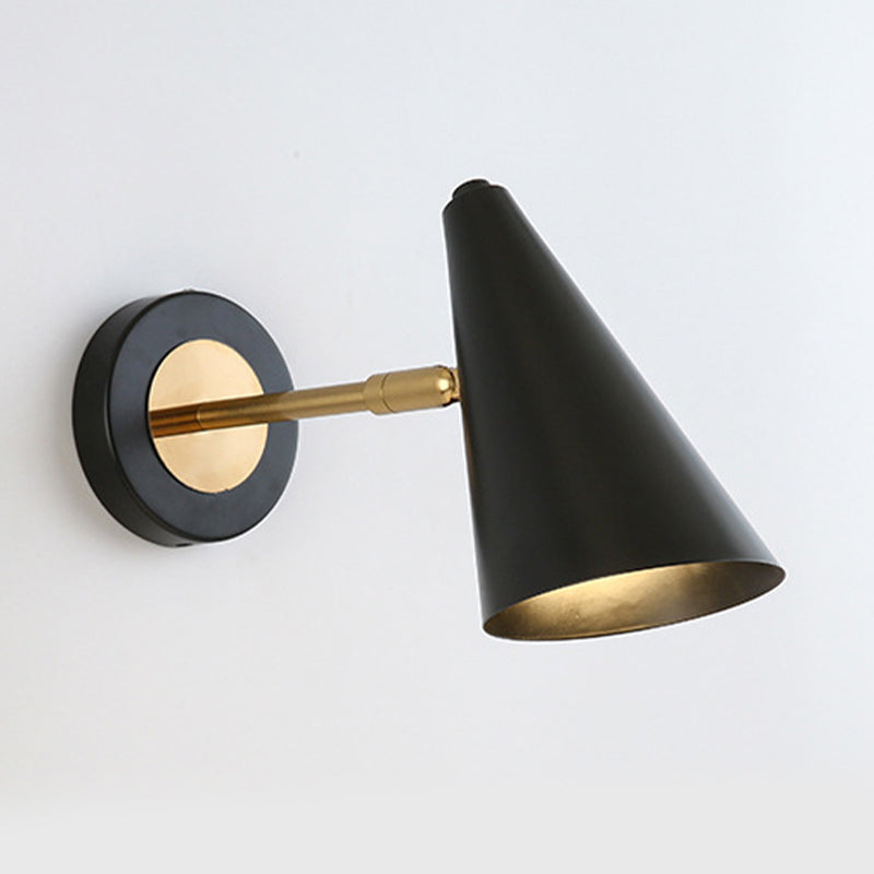 Cylinder Wall Light Sconces Modern Metal 1 Light Wall Mounted Lamp for Bedroom