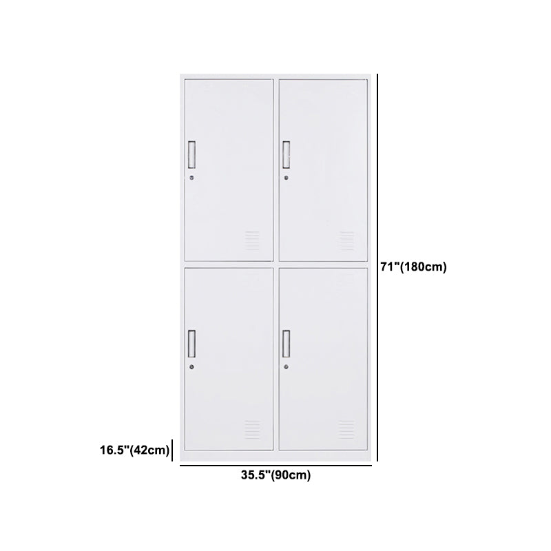 White Hinged Wardrobe Cabinet Contemporary Steel Wardrobe Armoire