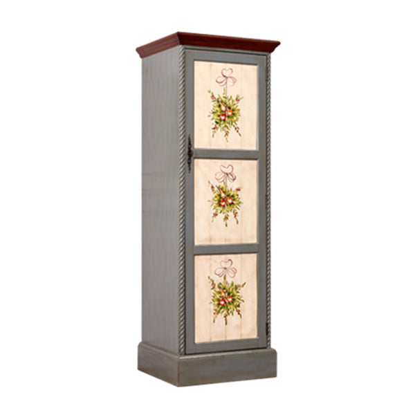 Traditional Birch Wood Storage Cabinet Matte Finish Cabinet for Home