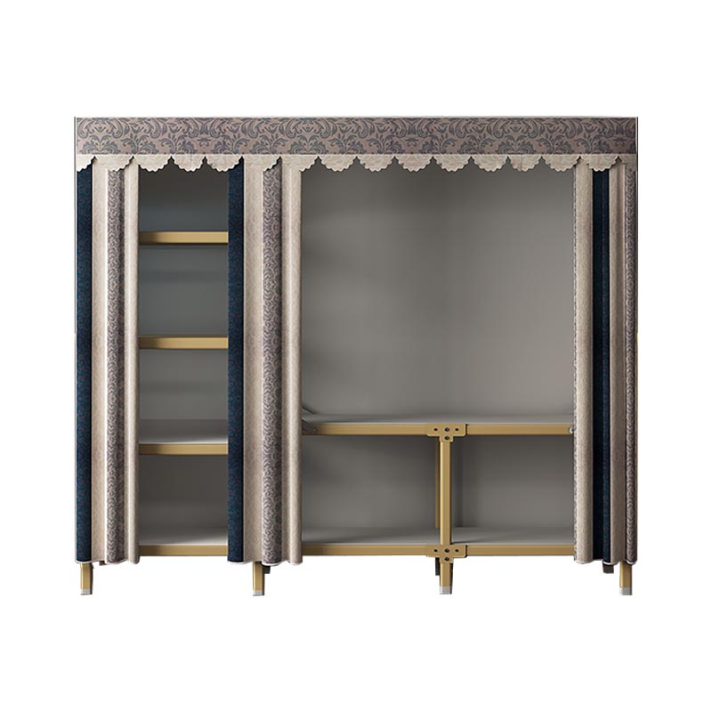 Metal Modern Cabinet for Bedroom Matte Finish Storage Cabinet