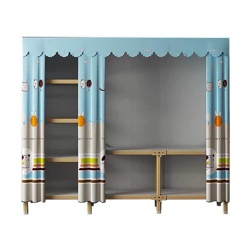 Metal Modern Cabinet for Bedroom Matte Finish Storage Cabinet