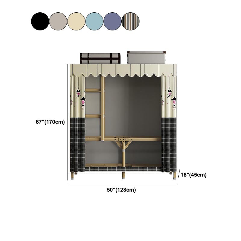 Metal Modern Cabinet for Bedroom Matte Finish Storage Cabinet