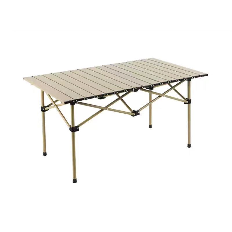 Modern Foldable Metal Table Set 1/3/5 Pieces Dining Table Set for Outdoor