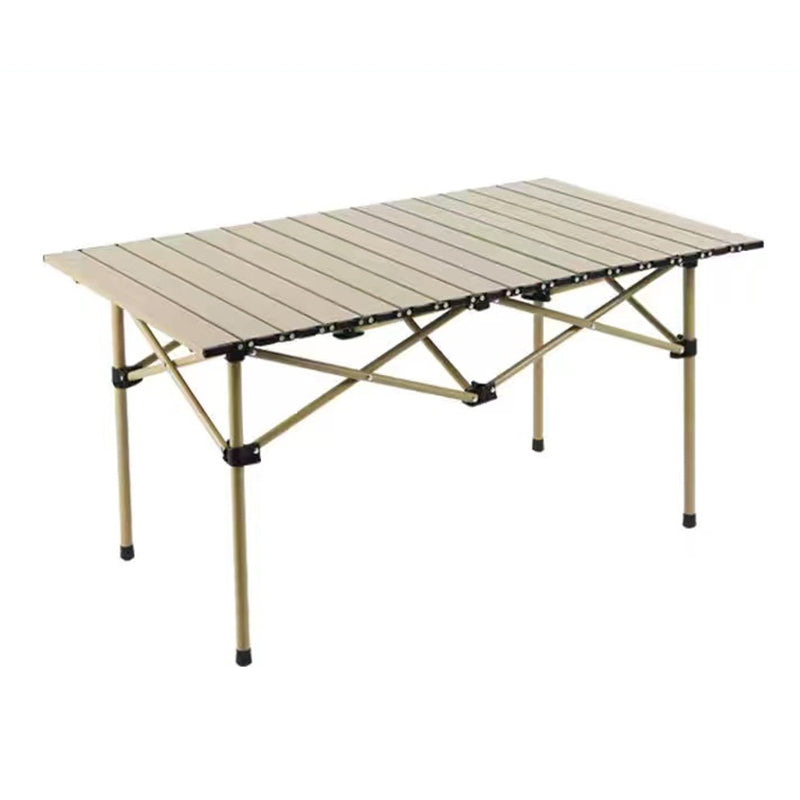 Modern Foldable Metal Table Set 1/3/5 Pieces Dining Table Set for Outdoor