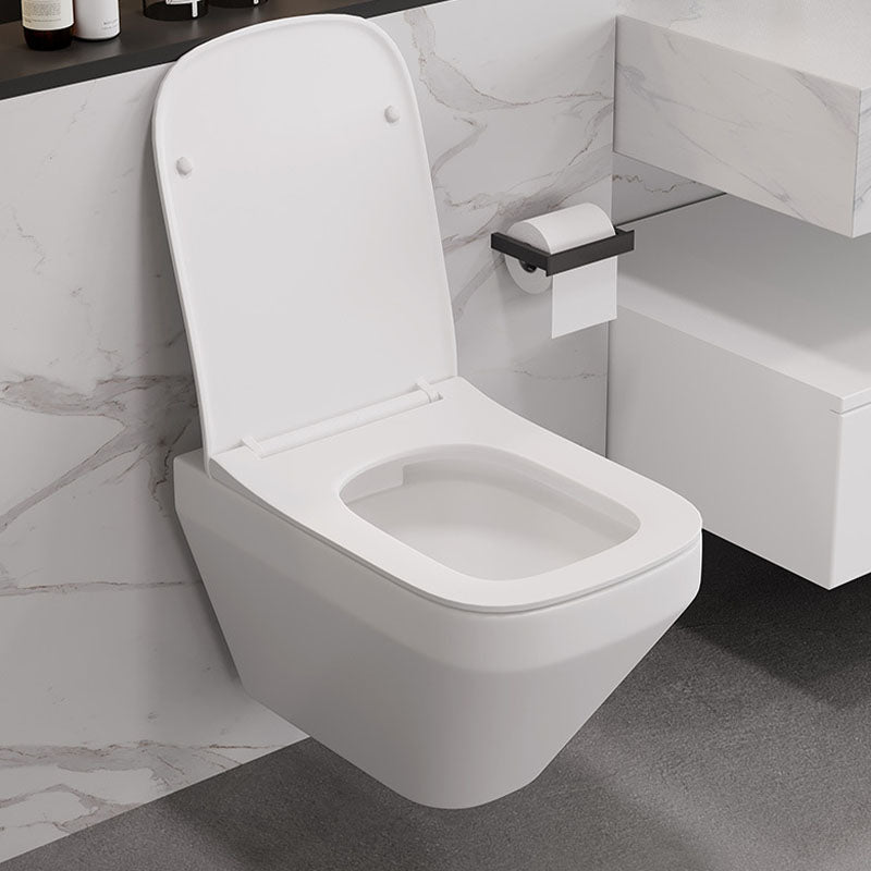 Wall-mounted Toilet Household Concealed Tank In-Wall Small Apartment with Toilet Seat