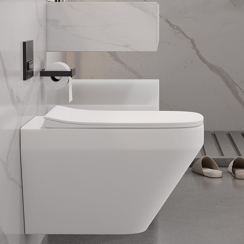 Wall-mounted Toilet Household Concealed Tank In-Wall Small Apartment with Toilet Seat