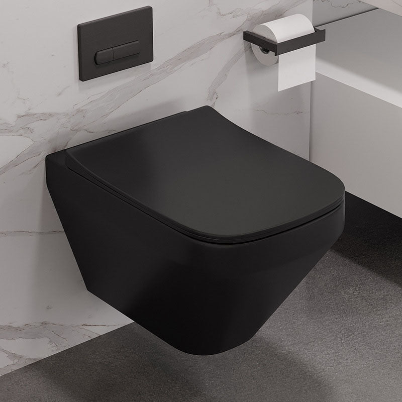 Wall-mounted Toilet Household Concealed Tank In-Wall Small Apartment with Toilet Seat