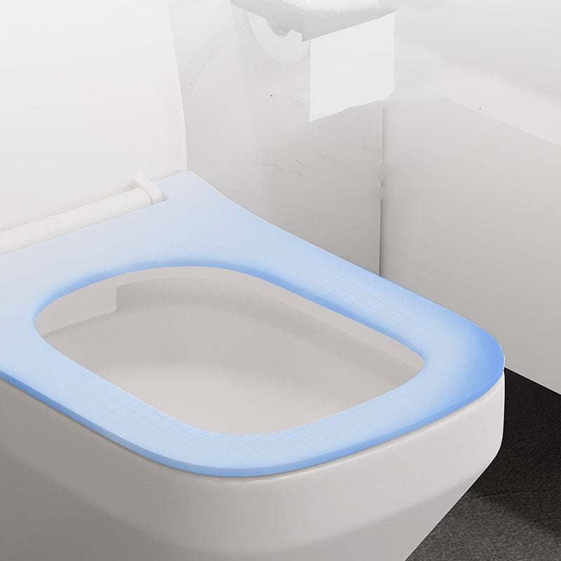 Wall-mounted Toilet Household Concealed Tank In-Wall Small Apartment with Toilet Seat