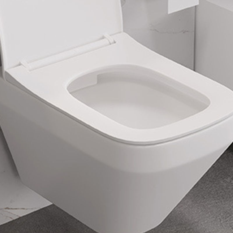 Wall-mounted Toilet Household Concealed Tank In-Wall Small Apartment with Toilet Seat