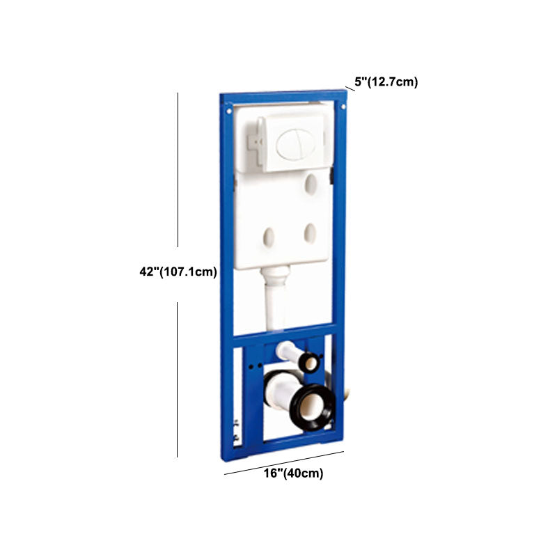Wall-mounted Toilet Household Concealed Tank In-Wall Small Apartment with Toilet Seat