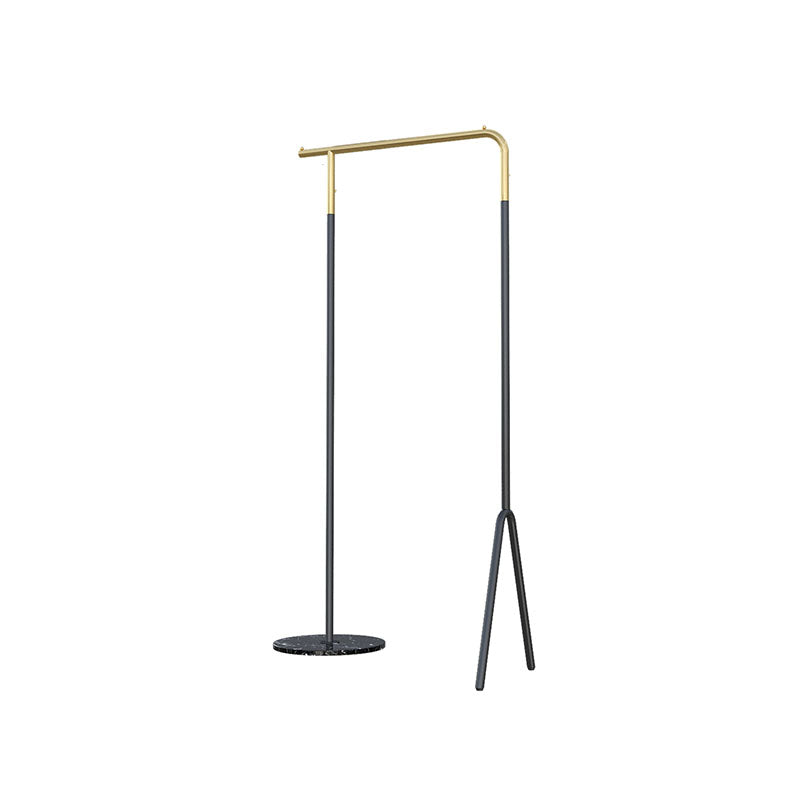 Industrial Minimalist Style Coat Rack Metallic Free Standing Coat Hanger
