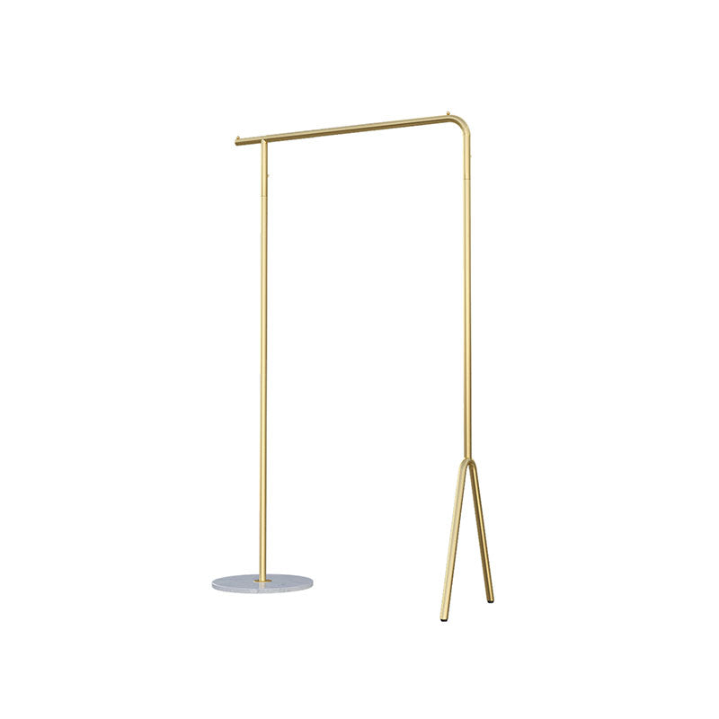 Industrial Minimalist Style Coat Rack Metallic Free Standing Coat Hanger