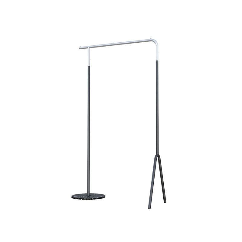 Industrial Minimalist Style Coat Rack Metallic Free Standing Coat Hanger