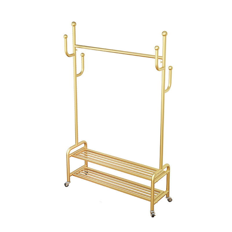 Gorgeous Coat Rack Coat Hooks Metal Coat Rack with Storage Shelving