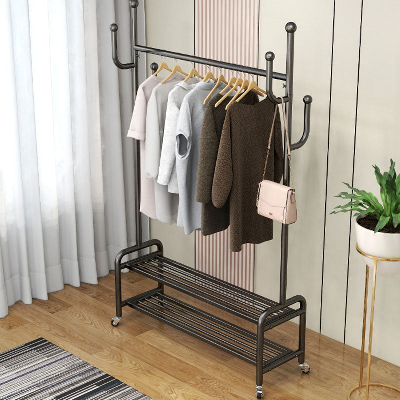Gorgeous Coat Rack Coat Hooks Metal Coat Rack with Storage Shelving