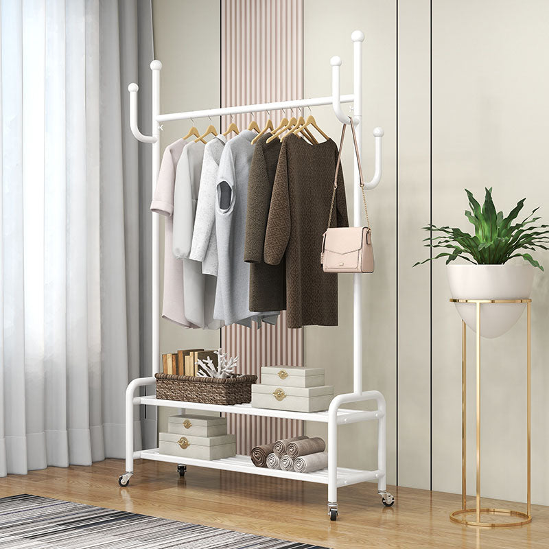 Gorgeous Coat Rack Coat Hooks Metal Coat Rack with Storage Shelving