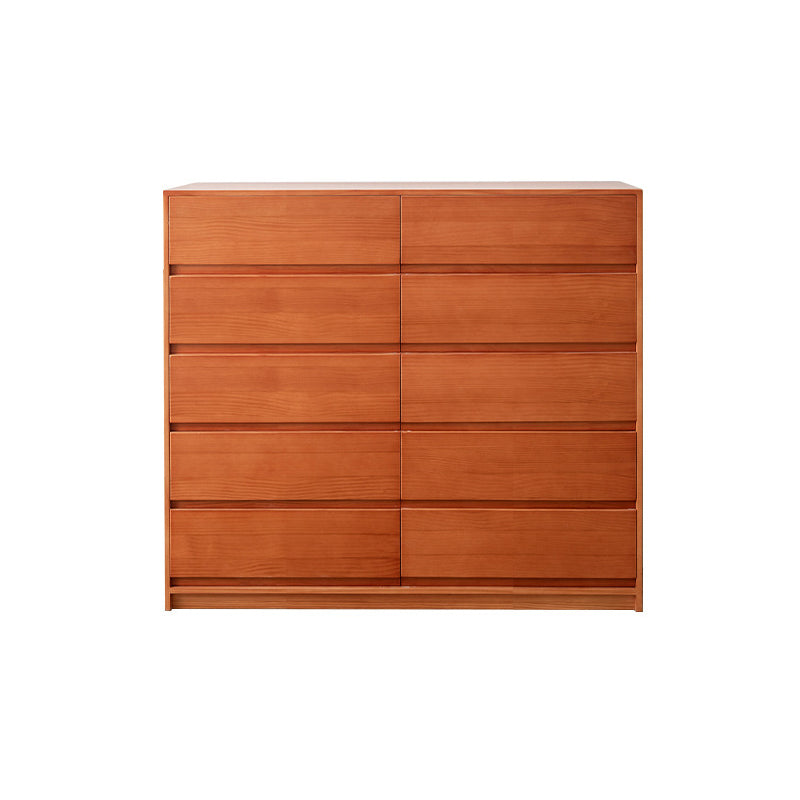 15.74" Wide Accent Chest Pine Rectangle Standard Chest with Drawers