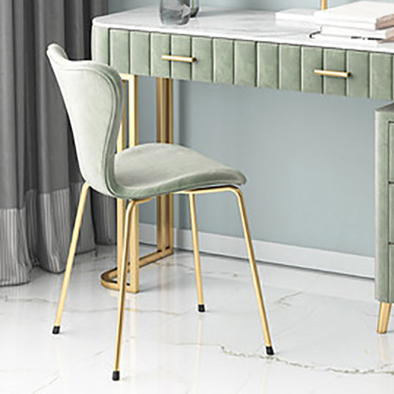 Modern Vanity Dressing Table Slate Top Vanity Makeup Table Set