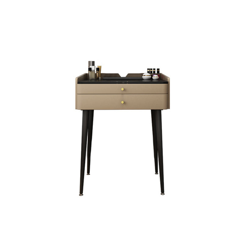 Two Piece Modern Vanity Set Stone Top 23.62" Wide Dressing Table