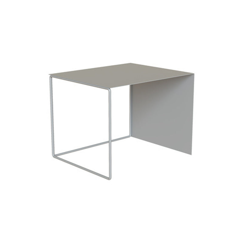 Trestle Coffee Table Mid-Century Modern Iron Coffee Table for Living Room