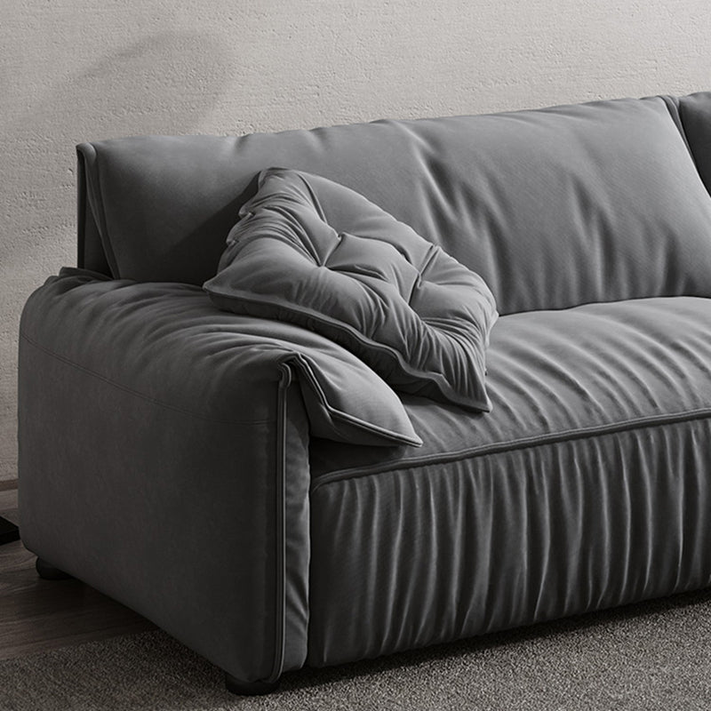 Contemporary Pillow Top Arm Standard Sofa Cushions Seating with Pillow