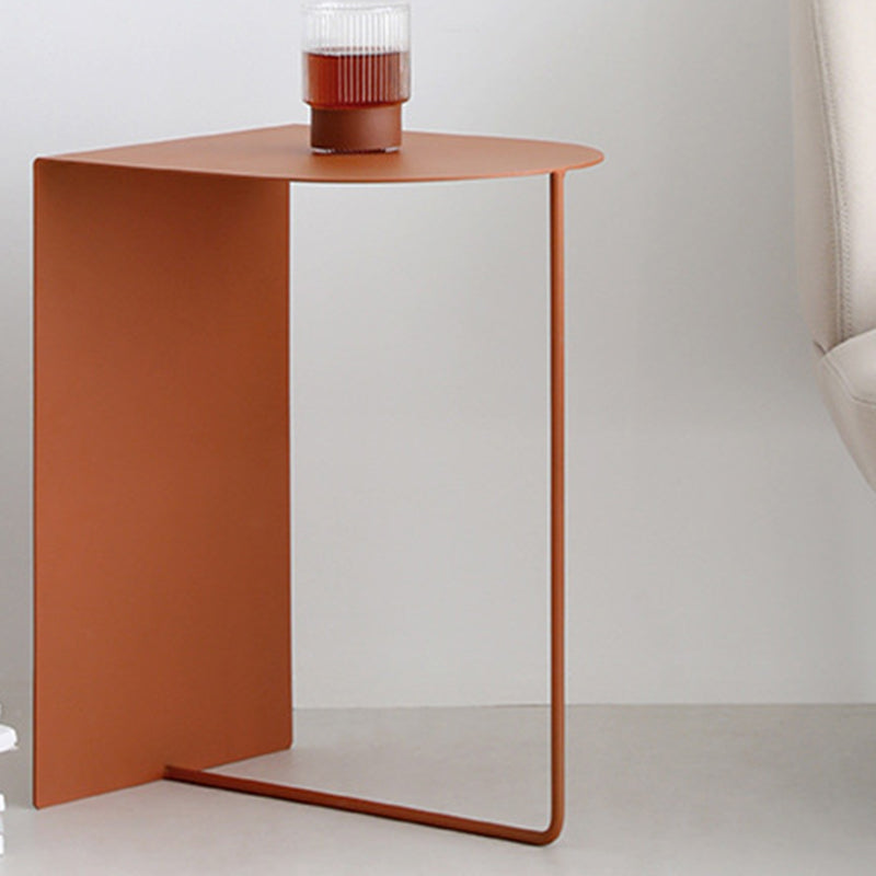 19.7" Tall Iron Side Table Mid-Century Sofa Side Accent Table