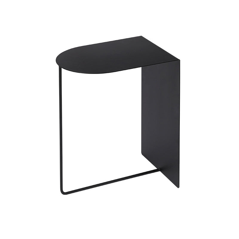 19.7" Tall Iron Side Table Mid-Century Sofa Side Accent Table
