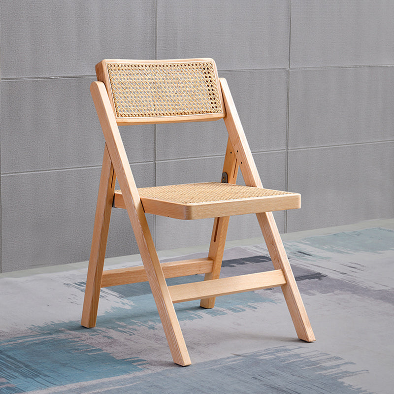 Contemporary Style Armless Chair Open Back Side Wooden Chair for Dining Room