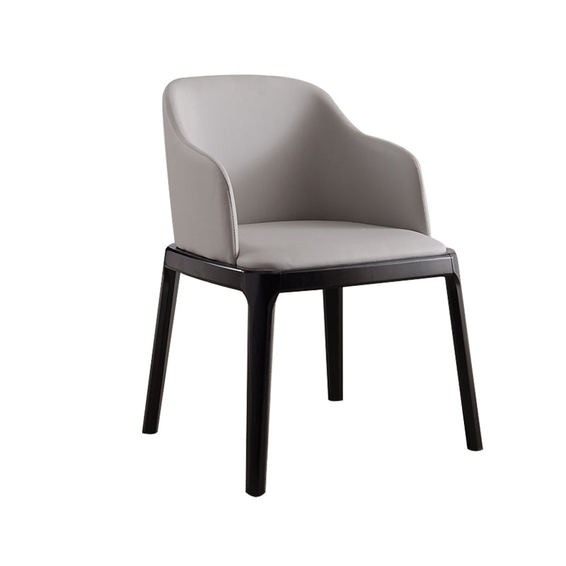 Contemporary Dining Arm Chair Upholstered Dining Room Chair for Home