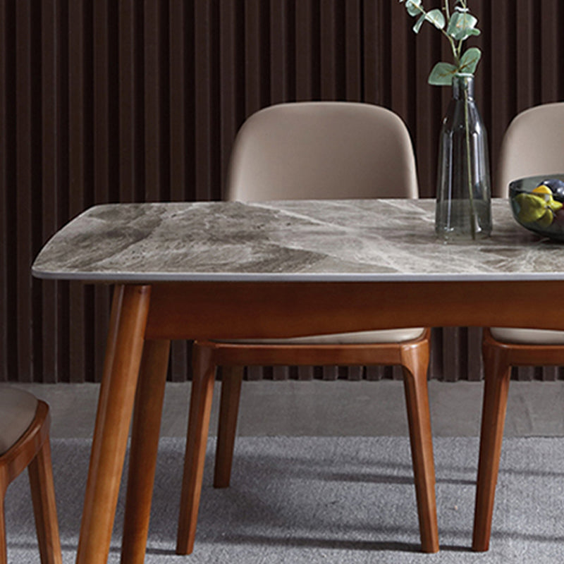 Contemporary Dining Arm Chair Upholstered Dining Room Chair for Home