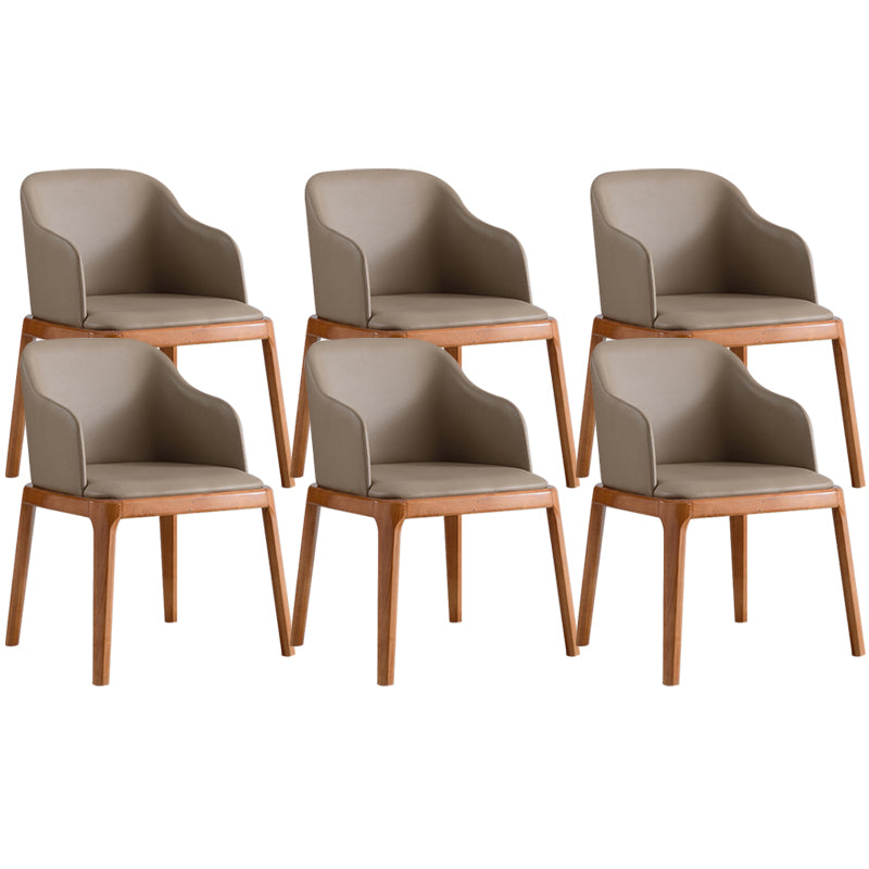 Contemporary Dining Arm Chair Upholstered Dining Room Chair for Home