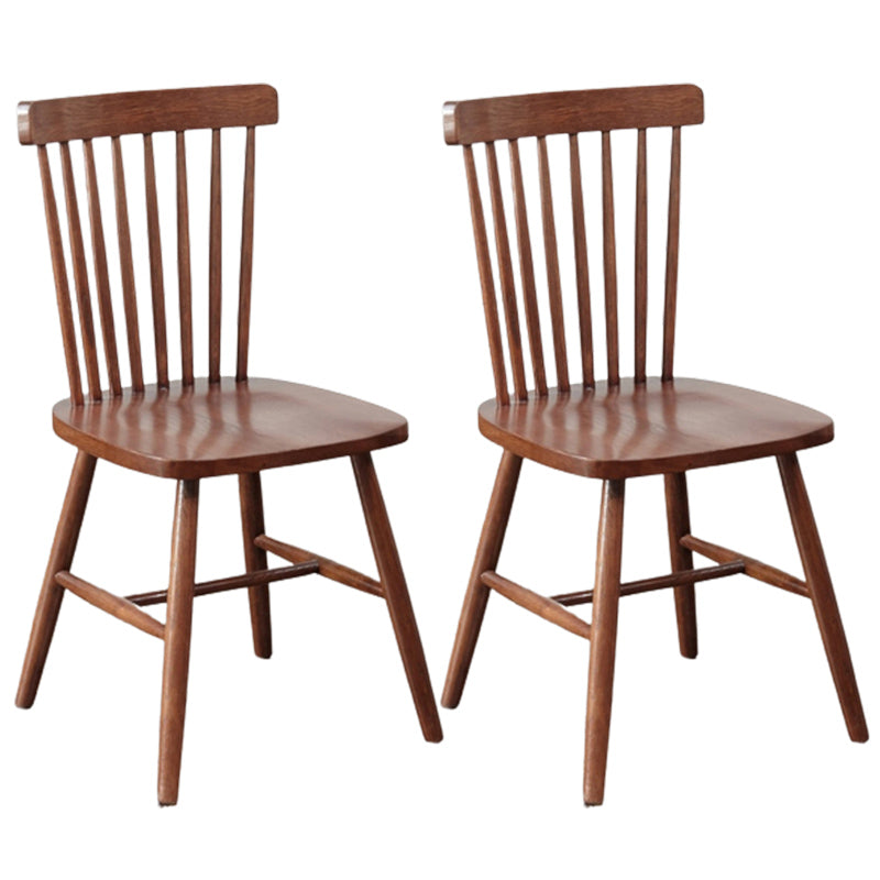 Oak Solid Wood Dining Chair Traditional Dining Room Chair for Home