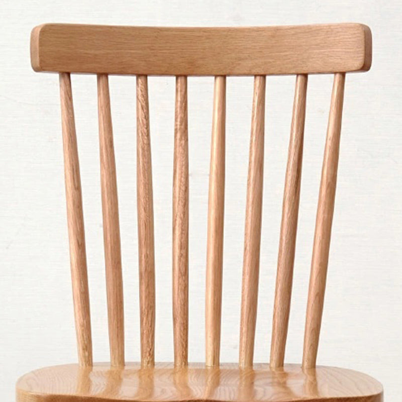 Oak Solid Wood Dining Chair Traditional Dining Room Chair for Home