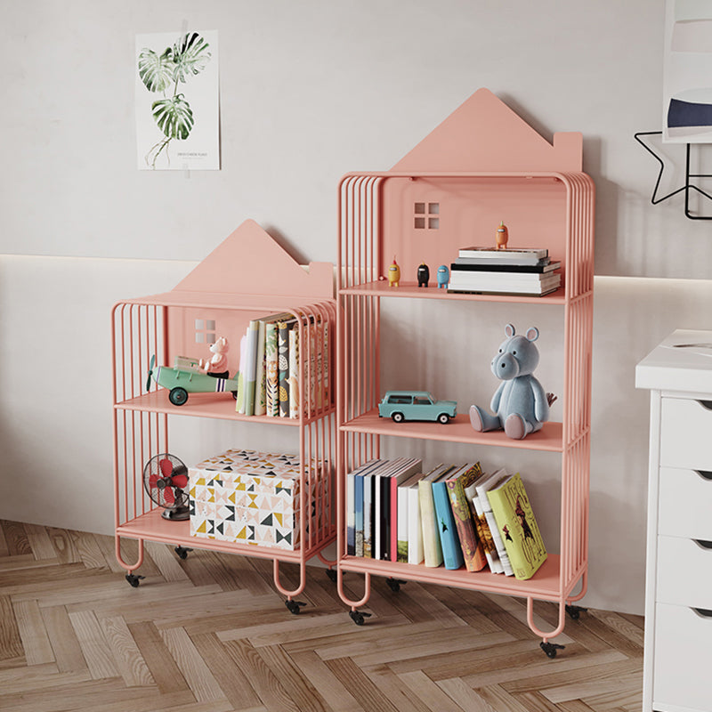 11" Wide Contemporary Shelf Metal Open Shelves Included Bookcase