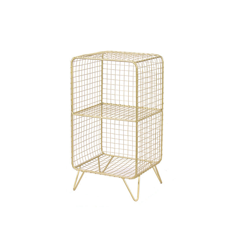 Modem Metal Bookshelf Standard Shelf Bookshelf for Home Office 11.8" W