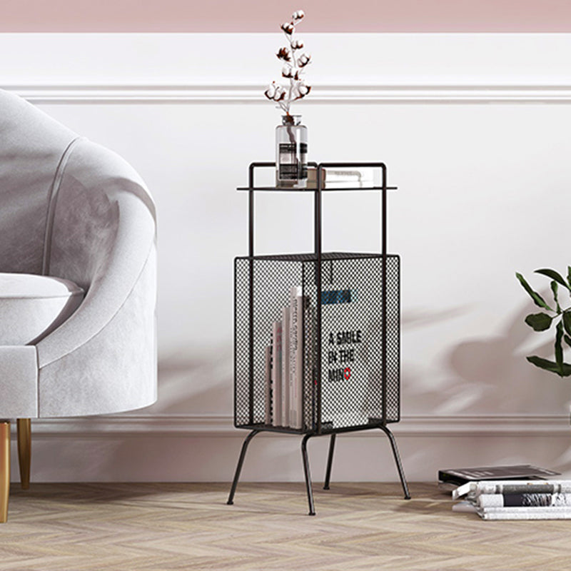 9" Wide Glam Shelf Bookcase Closed Back Shelves Included Bookcase