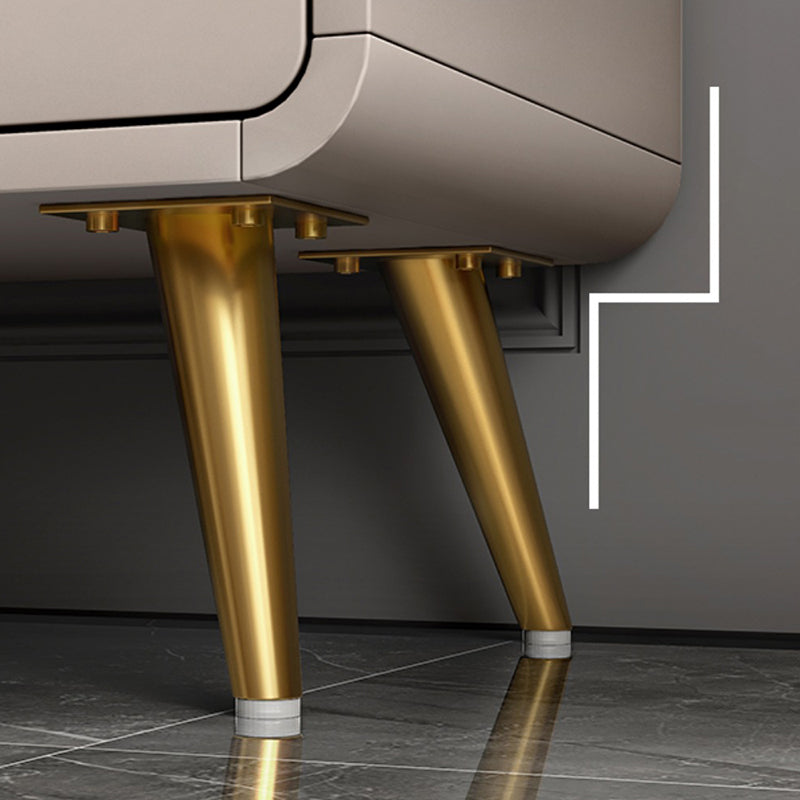 13.65-inch Width Glam Storage Chest Stone Storage Chest Dresser