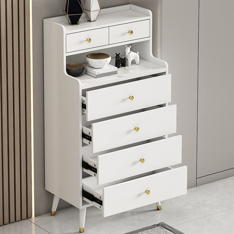 13.65-inch Width Storage Chest Dresser Modern Stone Storage Chest