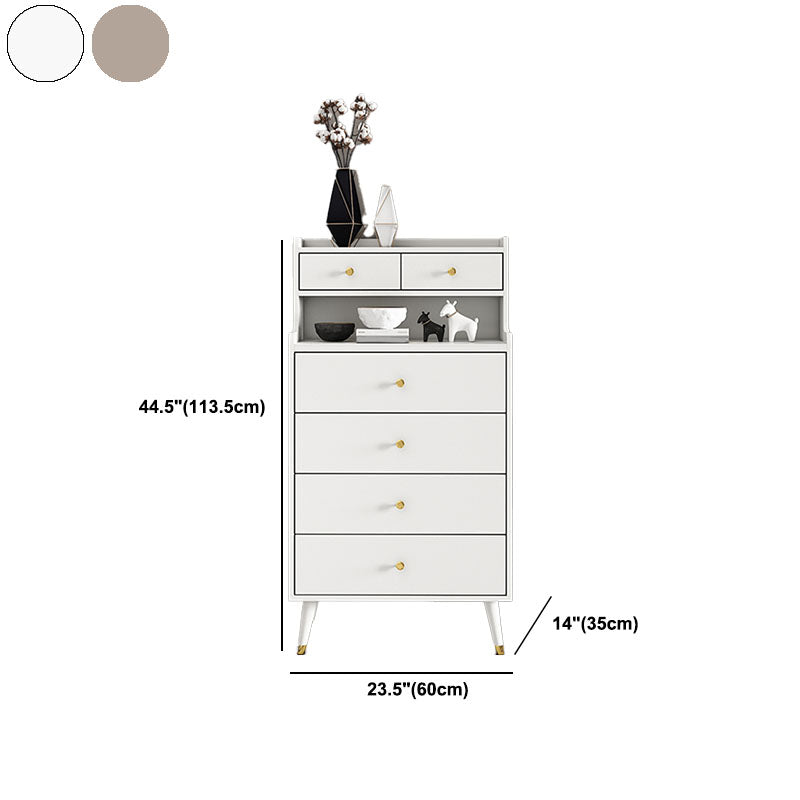 13.65-inch Width Storage Chest Dresser Modern Stone Storage Chest