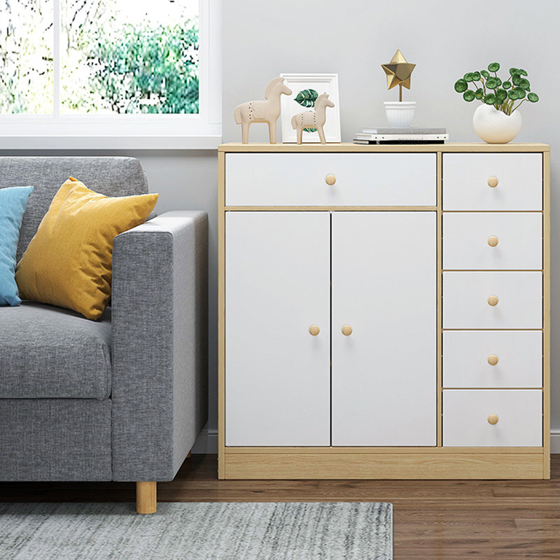 13.26-inch W Storage Chest Dresser Modern Manufactured Wood Dresser