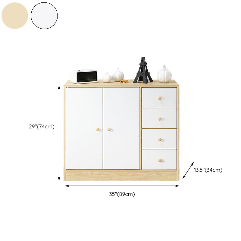 13.26-inch W Storage Chest Dresser Modern Manufactured Wood Dresser