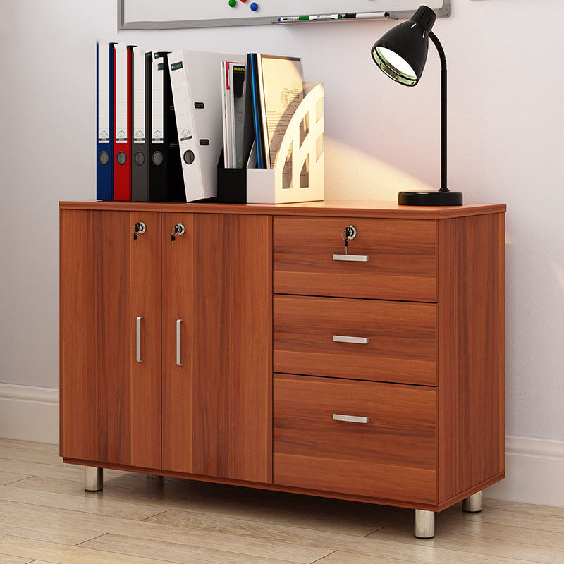 Contemporary Bedroom Engineered Wood Storage Chest Bedroom Chest with Drawers